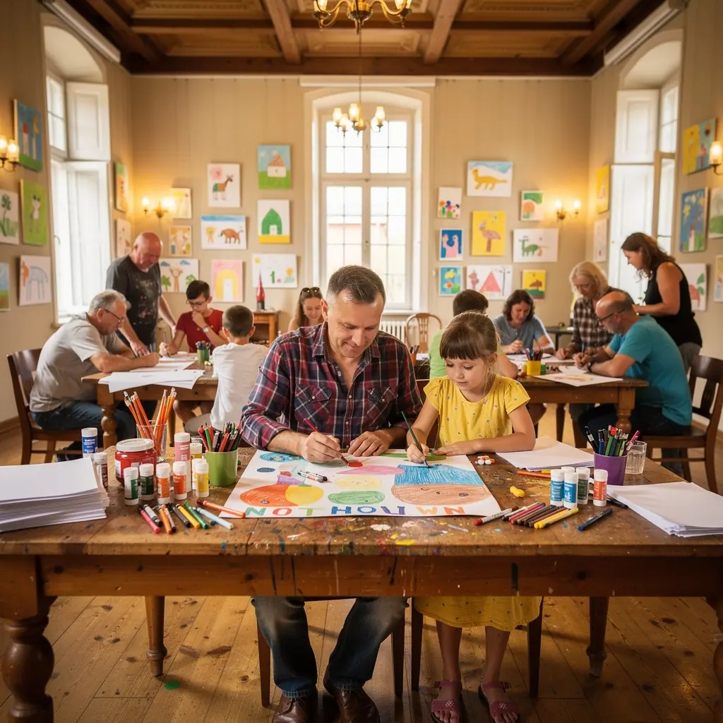 Zaangażowanie dzieci w kreatywne zajęcia edukacyjne